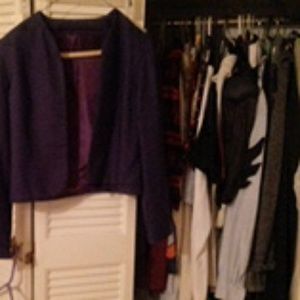 Purple blazer